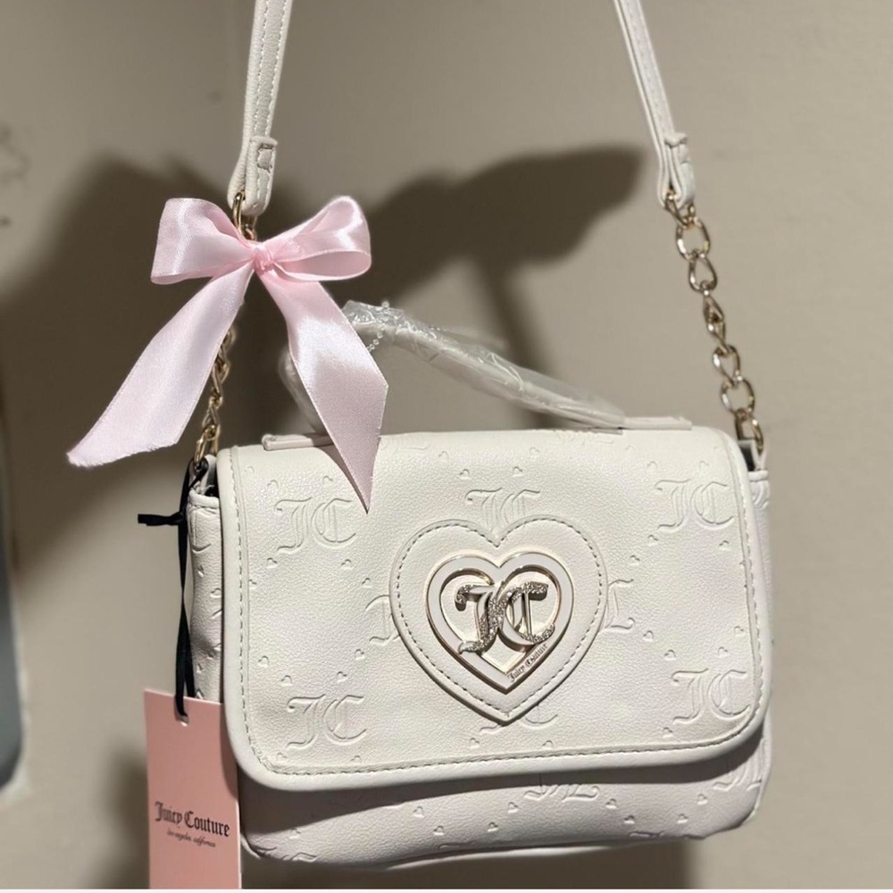 Juicy Couture White Shoulder Bag